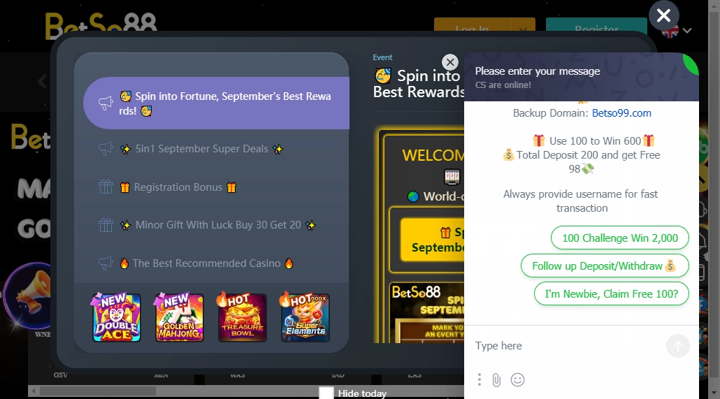 Betso88 Casino